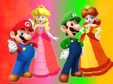 who are the princesses in mario|mario luigi princess peach.